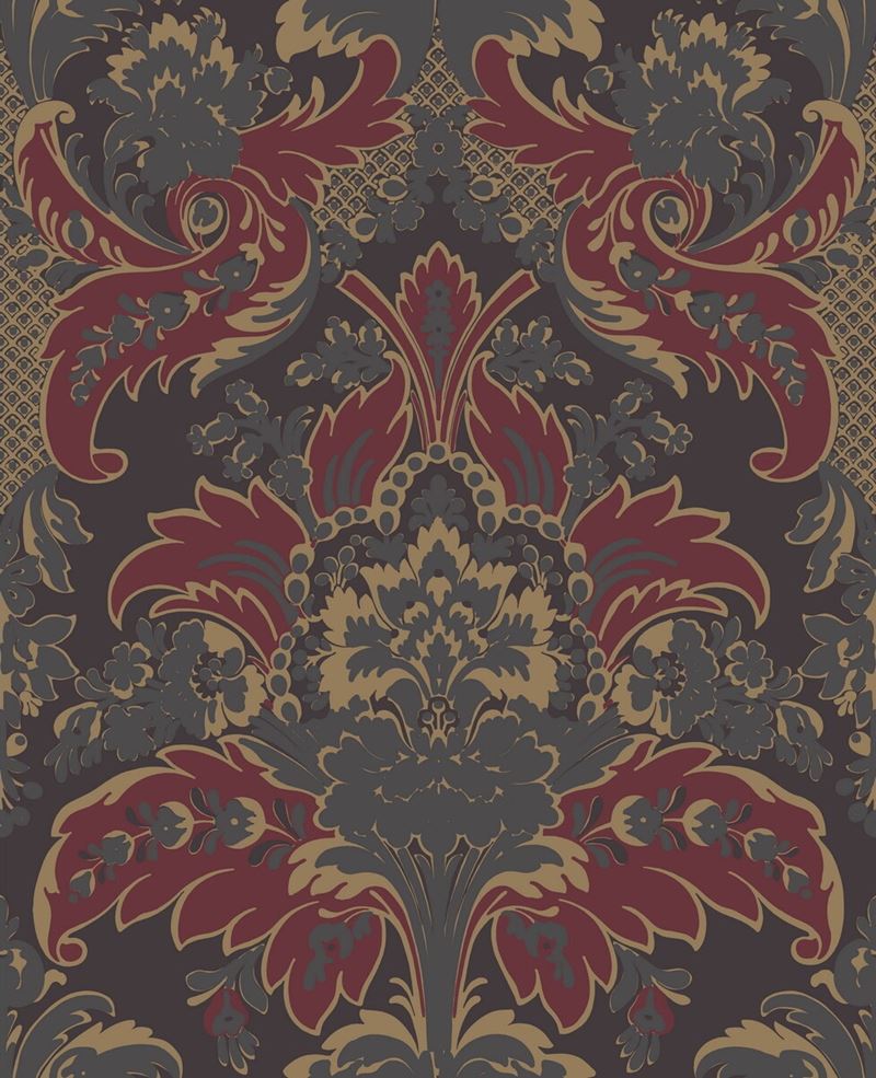 Cole & Son Wallpaper 94/5029.CS Aldwych Red and Gold