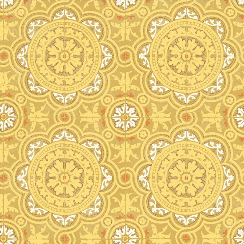 Cole & Son Wallpaper 94/8046.CS Piccadilly Ochre