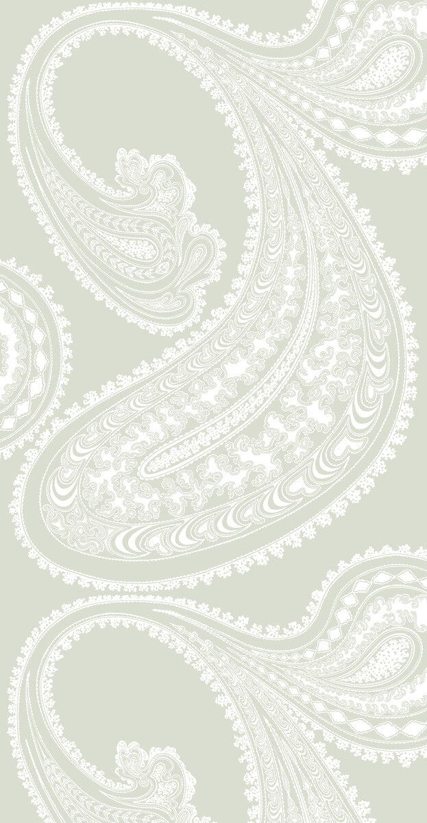 Cole & Son Wallpaper 95/2063.CS Rajapur White/Olive