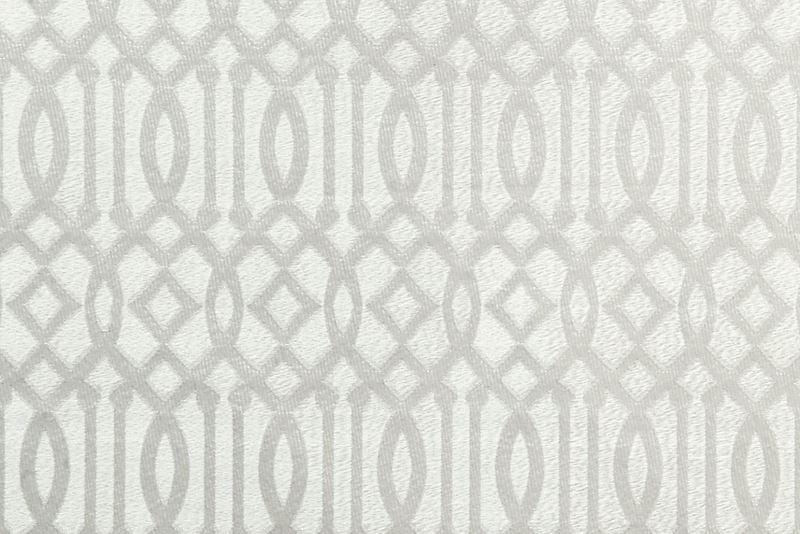 Scalamandre Fabric A9 00011869 Ryad Dyor Silver On Taupe