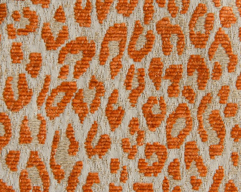 Scalamandre Fabric A9 0006LEOP Leopard Orange Koi