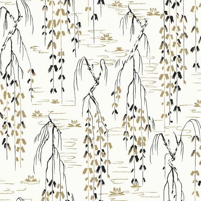 York Wallpaper AF6581 Willow Branches