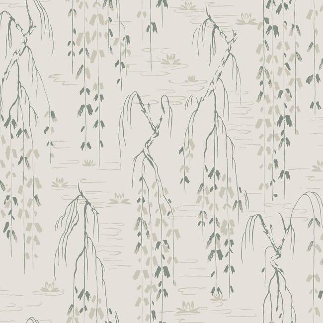 York Wallpaper AF6583 Willow Branches