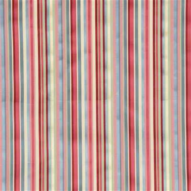 G P & J Baker Fabric BF10045.1 Rainbow Stripe Pink