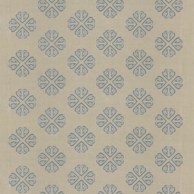 G P & J Baker Fabric BF10768.3 Kersloe Soft Blue