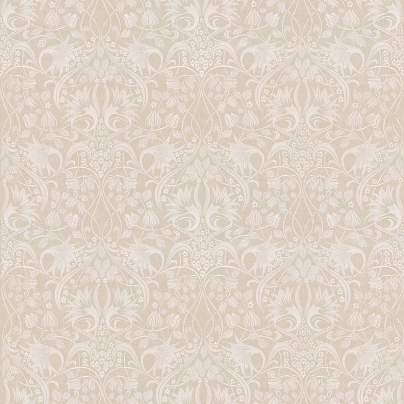 G P & J Baker Fabric BF10995.1 Fritillerie Embroidery Natural