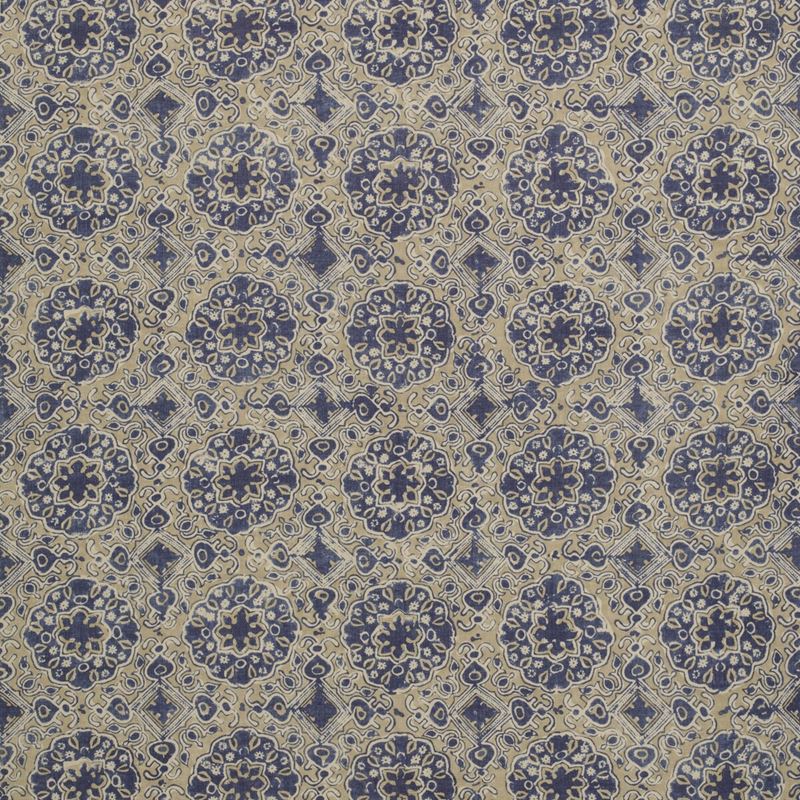 Lee Jofa Fabric BFC-3652.165 Ashcombe Sand/Blue