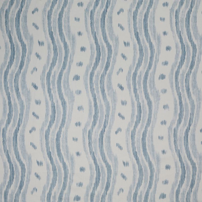 Lee Jofa Fabric BFC-3687.1115 Ikat Stripe Pale Blue