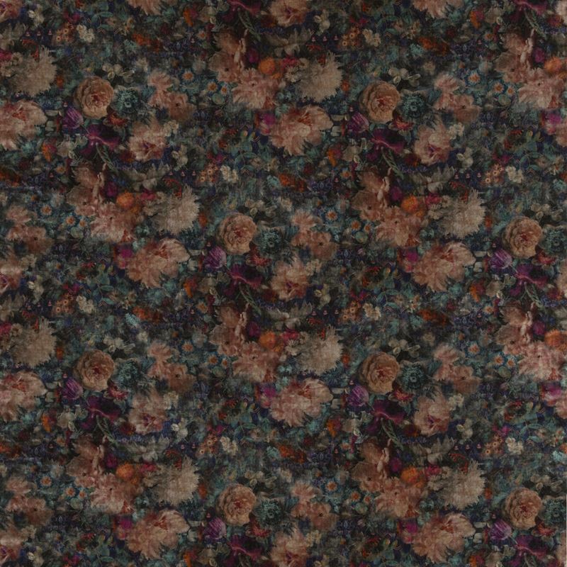 G P & J Baker Fabric BP10642.3 Royal Garden Velvet Jewel
