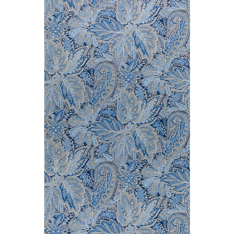 Brunschwig & Fils Wallpaper BR-69161.5 Chandigarh Sapphire