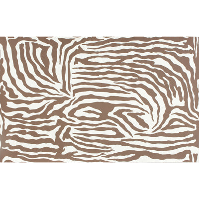 Brunschwig & Fils Wallpaper BR-69551.874 Ashanti On Paper Brown On Cream