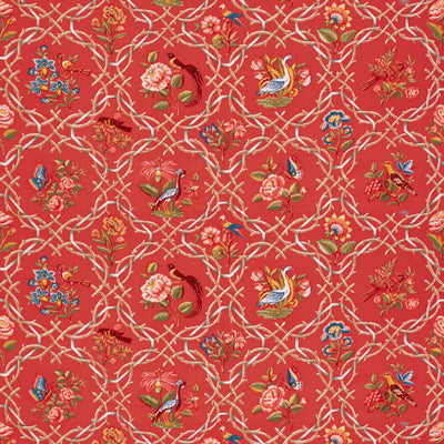 Brunschwig & Fils Fabric BR-79417.170 Serenata Cotton and Linen Print C Ardinal