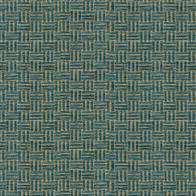 Brunschwig & Fils Fabric BR-800043.244 Reed Texture Oxford Blue