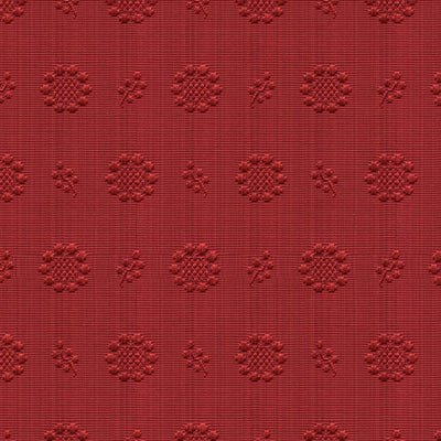 Brunschwig & Fils Fabric BR-89489.169 Chandler Figured Woven Red Currant