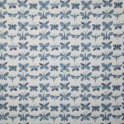 Pindler Fabric BUT008-BL06 Butterflies Blueberry