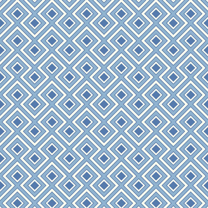 G P & J Baker Wallpaper BW45098.1 La Fiorentina Small Blue