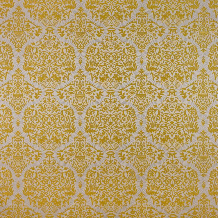 RM Coco Fabric Chalfont Damask Goldenrod