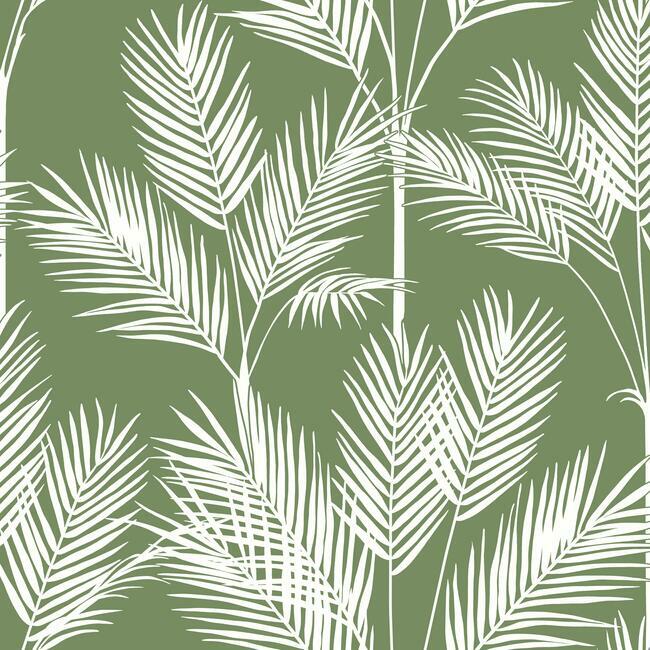 York CV4411 King Palm Silhouette Wallpaper