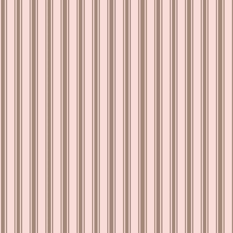 RM Coco Fabric Double Dutch Stripe Pink Sprinkles