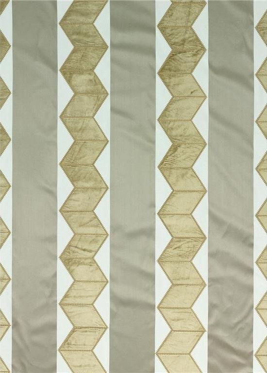 Threads Fabric ED85208.2 Cascade Velvet Bronze/Pewter