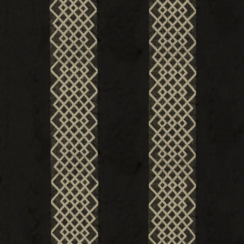 Threads Fabric ED95007.955 Diamond Sheer Ebony