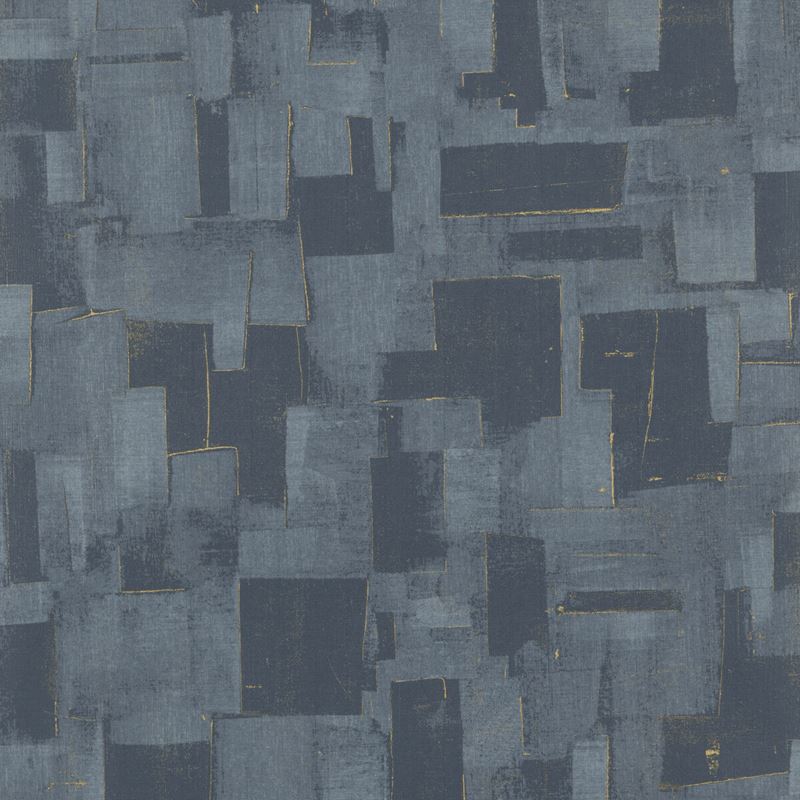 Threads Wallpaper EW15018.680 Cubist Indigo