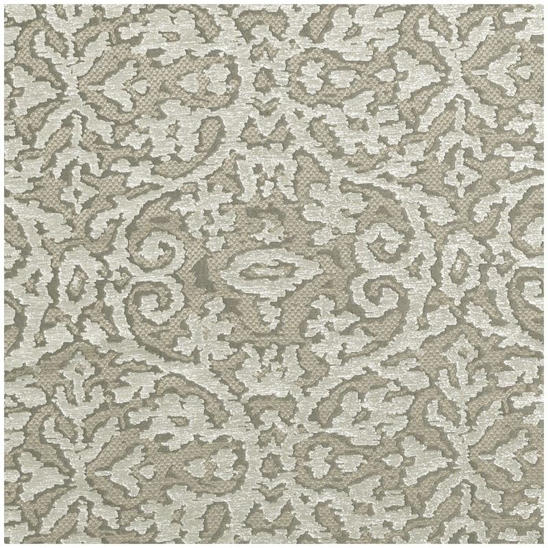 Clarke and Clarke Fabric F0868-7 Imperiale Pebble