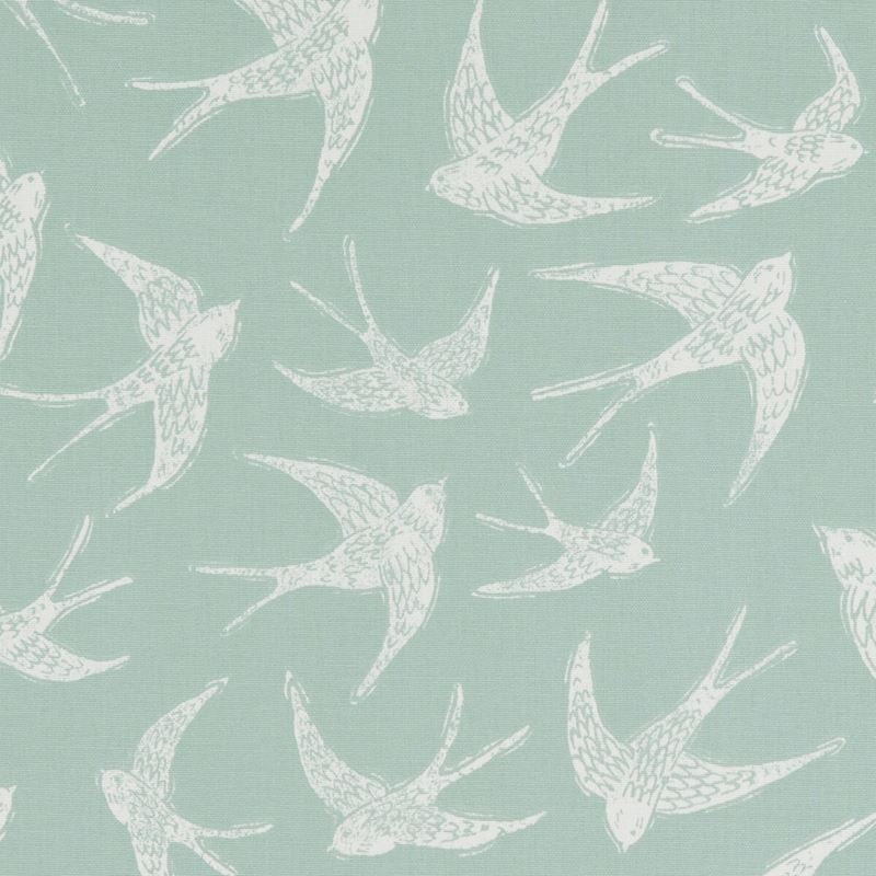 Clarke and Clarke Fabric F1187-3 Fly Away Mineral