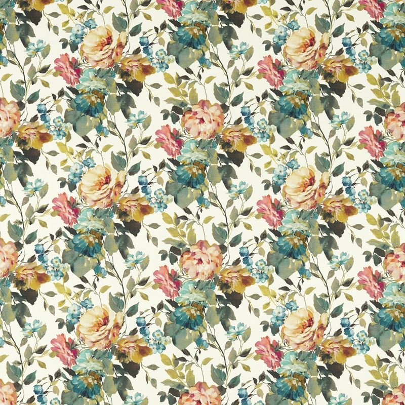 Clarke and Clarke Fabric F1613-2 Bloom Antique