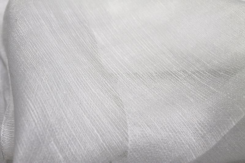 Scalamandre Fabric F3 00019061 Carrara Sheer White