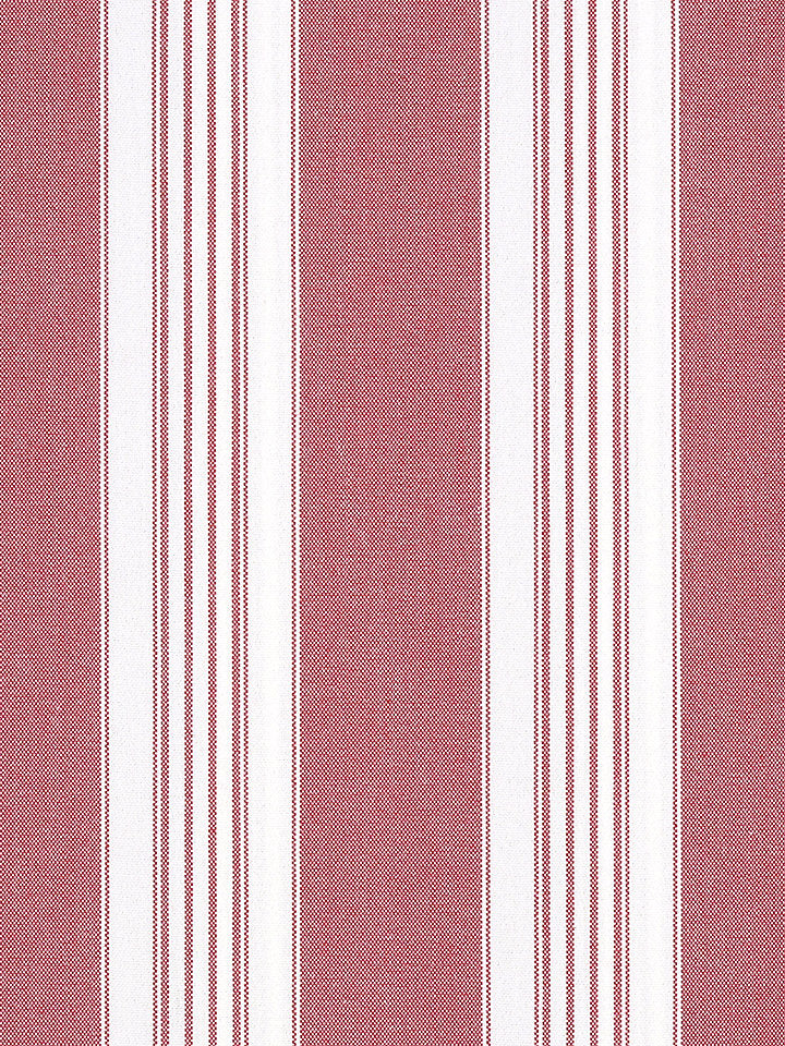 Scalamandre Fabric F3 00113021 Poker Wide Stripe Red