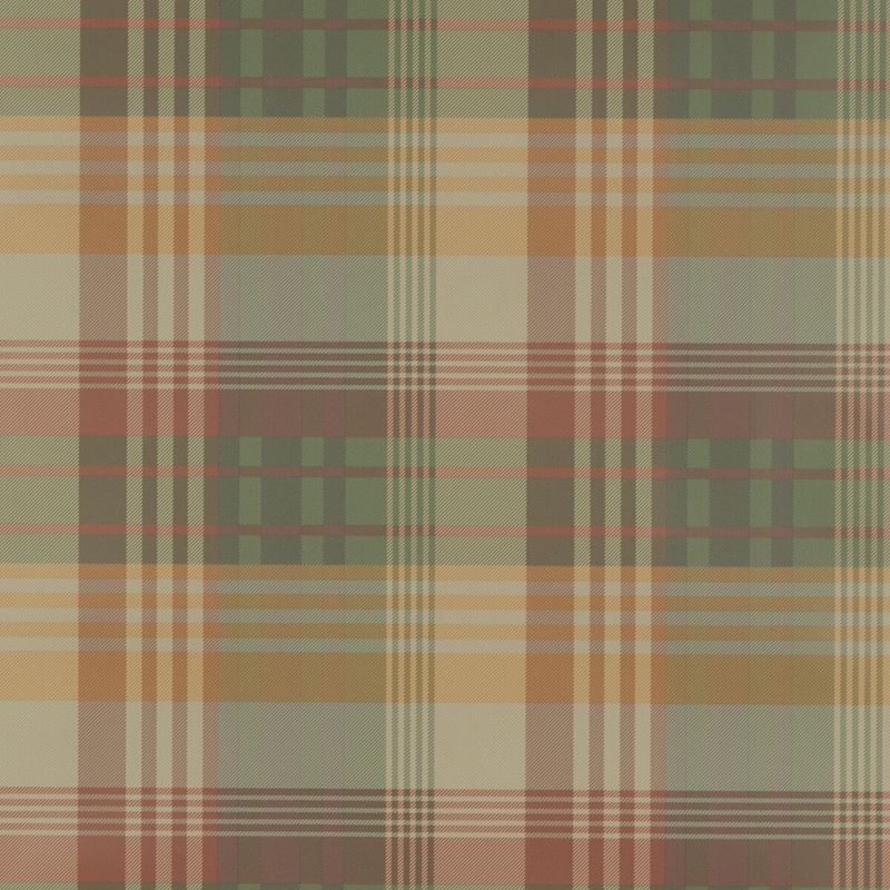 Mulberry Wallpaper FG079.T30 Mulberry Ancient Tartan Spice