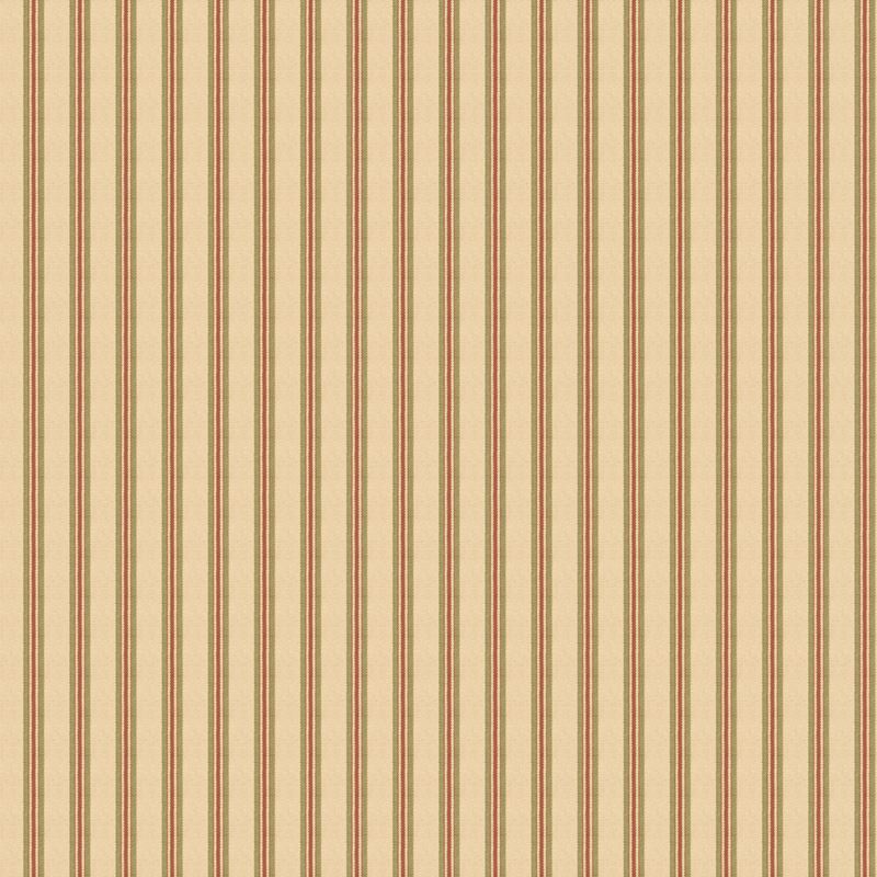 Mulberry Wallpaper FG109.R107 Somerton Stripe Moss