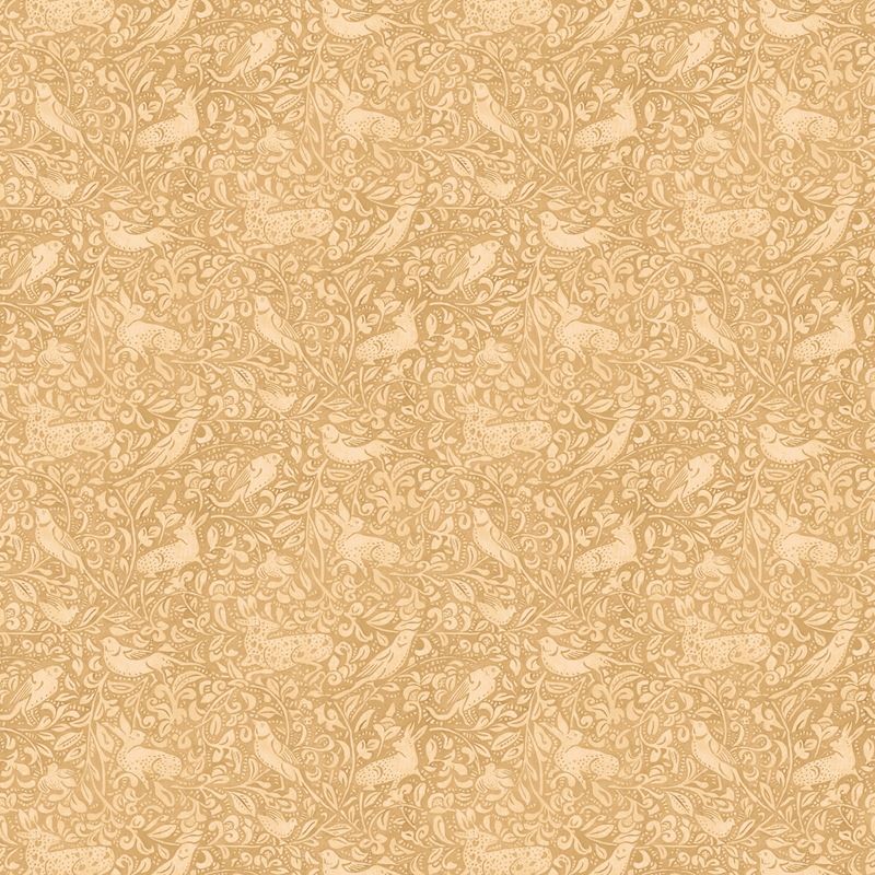Mulberry Wallpaper FG110.J107 Hedgerow Parchment