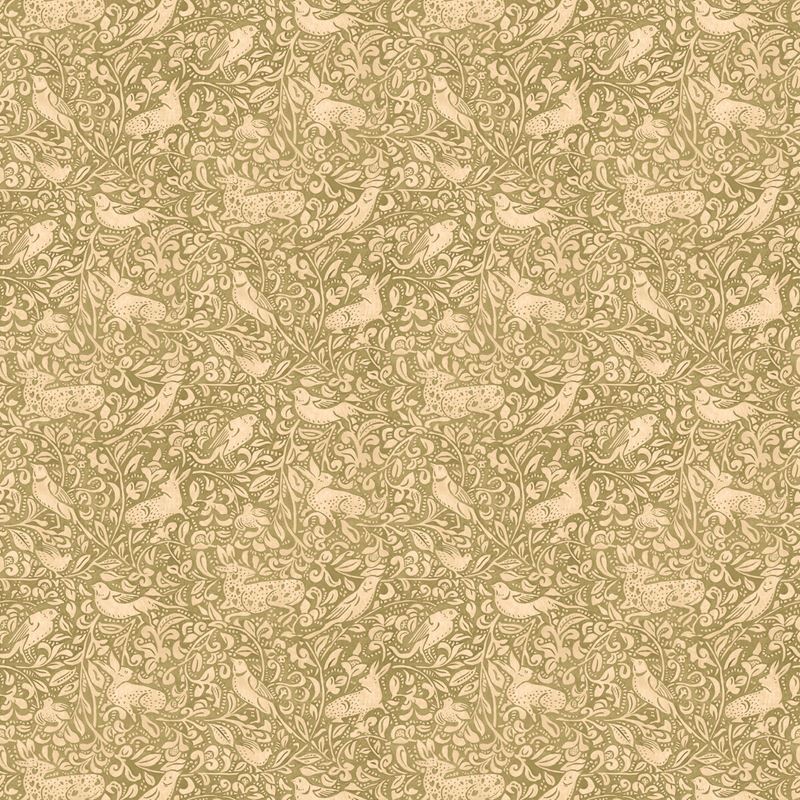Mulberry Wallpaper FG110.R107 Hedgerow Moss