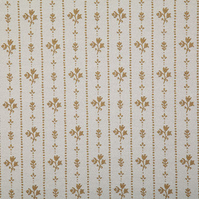 Pindler Fabric FLO069-YL01 Floral Stripe Gold
