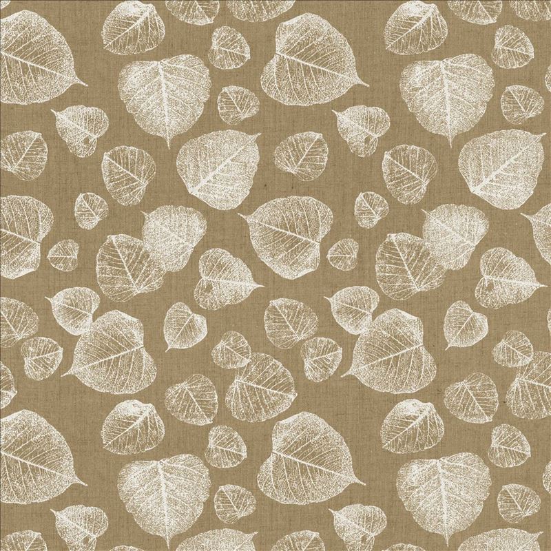 Kasmir Fabric Foliage Linen