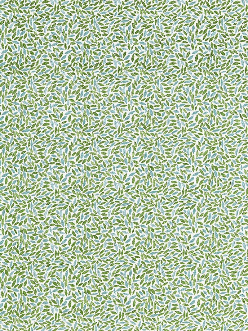 Scalamandre Fabric GW 000227207 Meadow Embroidery Seagrass