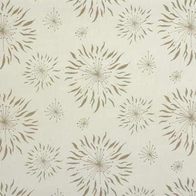 Groundworks Fabric GWF-2619.111 Dandelion White/Taupe