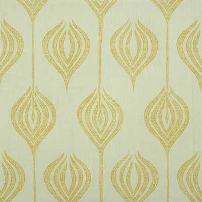 Groundworks Fabric GWF-2622.140 Tulip White/Yellow