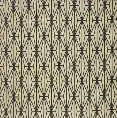 Groundworks Fabric GWF-2812.168 Katana Ivory/Ebony