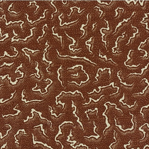 Groundworks Fabric GWF-3430.96 Eleuthera Chocolate