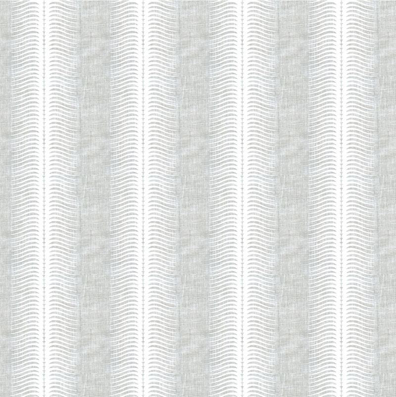 Groundworks Fabric GWF-3508.101 Stripes White Voile