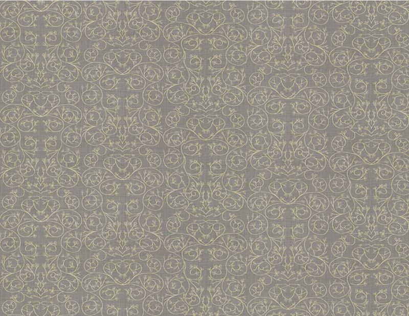 Groundworks Fabric GWF-3512.10 Garden Reverse Lilac