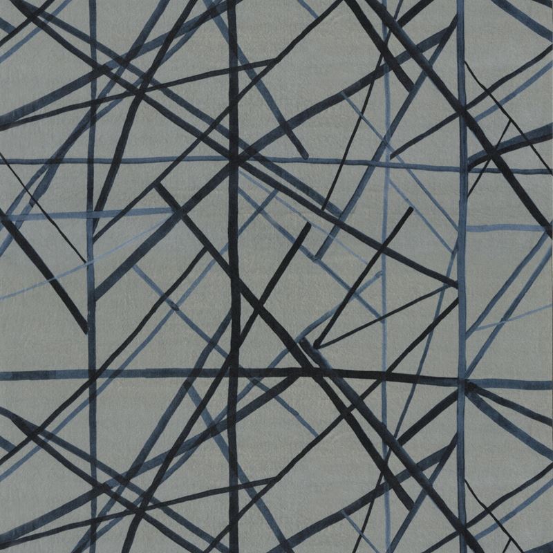 Groundworks Fabric GWF-3731.155 Channels Velvet Slate/Blue