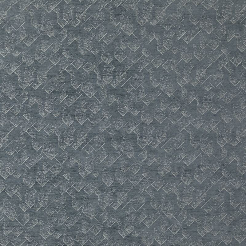Groundworks Fabric GWF-3733.151 Brink Delft/Ivory
