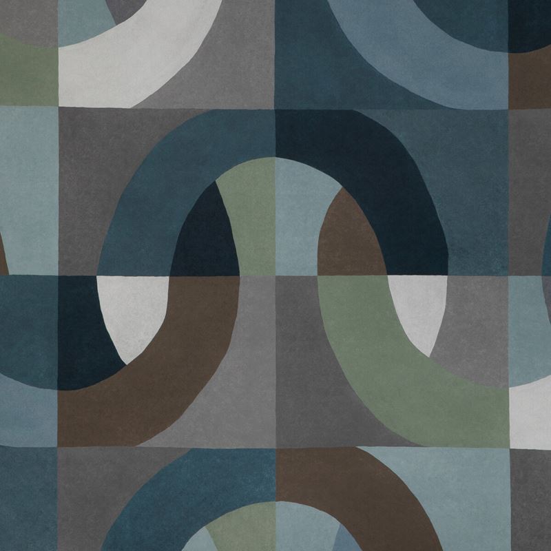Lee Jofa Modern Wallpaper GWP-3731.550 Colonnade Paper Indigo