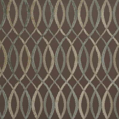 Groundworks Fabric INFINITY.TAUPE/A Infinity Taupe/Aqua