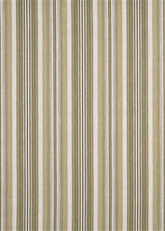 G P & J Baker Fabric J0503.110 Melora Stripe Linen/Taupe
