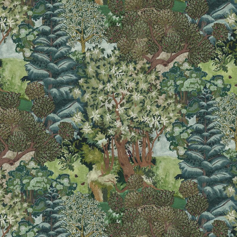 Kravet Couture Wallpaper JMW1018.01 Miserden Trees